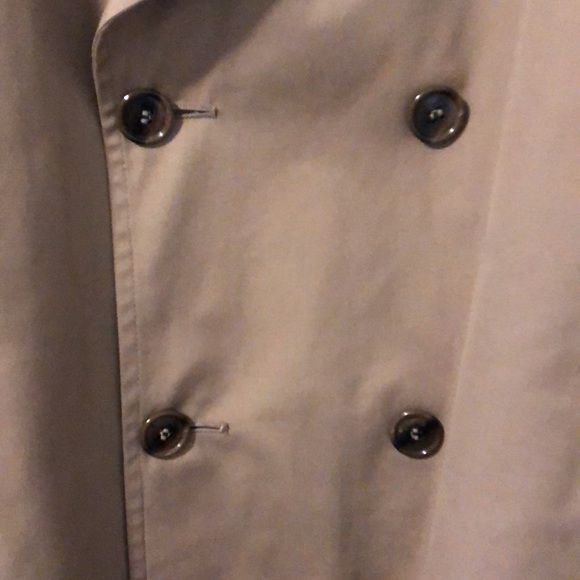 Kuppenheimer vintage Tan trench coat size 42R - Picture 5 of 7